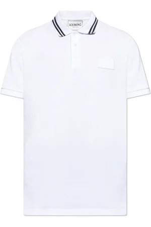 Iceberg Polo Shirts, male, , Size: 2XL Polo with logo patch