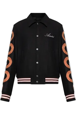 AMIRI Bomber Jackets, male, , Size: M Wool Bomber Jacket