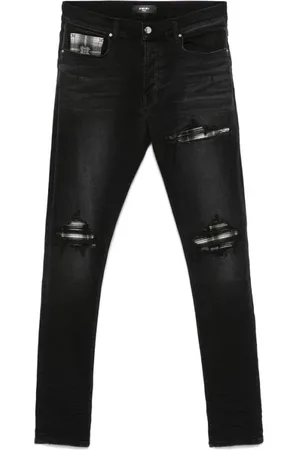 AMIRI Skinny Jeans, male, , Size: W32 MA Quad Plaid MX1 Jean