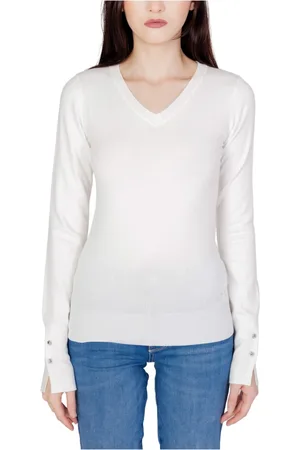 Guess V-neck Knitwear, female, , Size: M V-neck Sweater