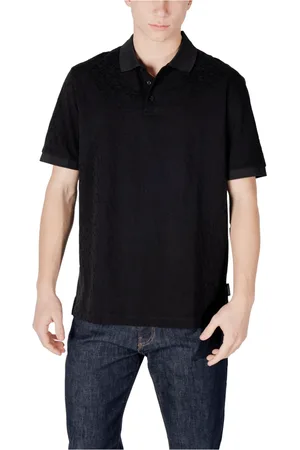 Armani Exchange Polo Shirts, male, , Size: XL Classic Short Sleeve Polo Shirt