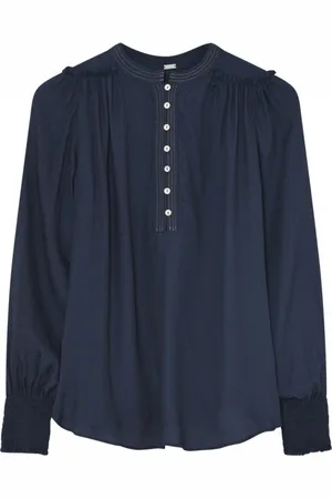 gustav Blouses, female, , Size: XS Smock Cuff Blouse