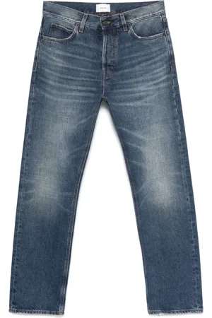 haikure Straight Jeans, male, , Size: W34 Indigo Straight Jeans