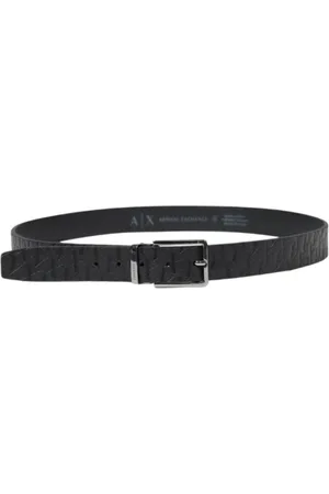 Armani Exchange Belts, male, , Size: 100 CM Minimalist Clip Belt for Men