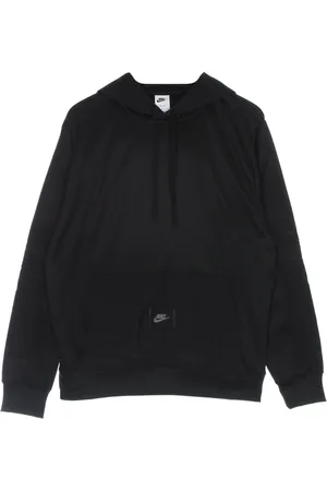 Nike Hoodies, male, , Size: XL Fleece Hoodie with Nylon Inserts