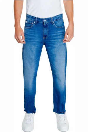 Calvin Klein Slim-fit Jeans, male, , Size: W36 L32 Classic Style Jeans with Pockets