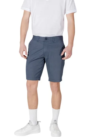 Armani Exchange Casual Shorts, male, , Size: W36 Cotton Blend Shorts with Pockets