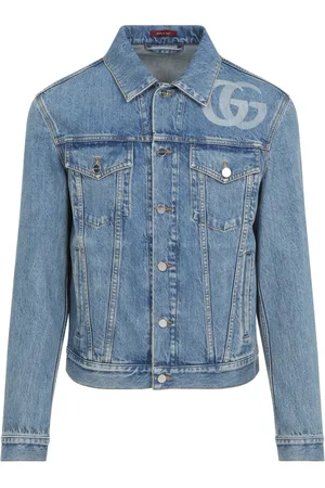 Gucci Denim Jackets, male, , Size: M Jacket