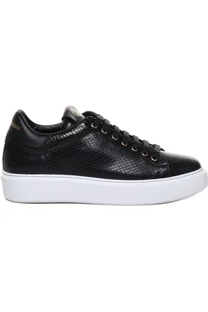 Giuliano Galiano Sneakers, male, , Size: 8 US Python-effect Leather Sneakers