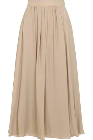Ralph Lauren Midi Skirts, female, , Size: M Kynlee Pleated Midi Skirt