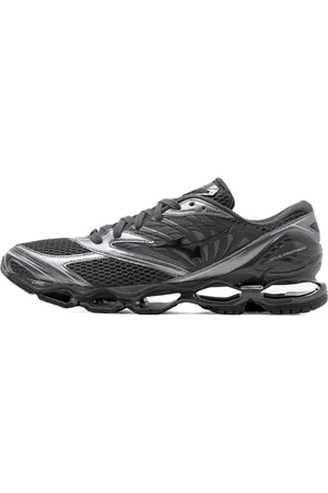 Mizuno Sneakers, male, , Size: 7 1/2 US Grey Sneakers with Contrasting Details