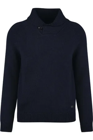 Barbour Turtlenecks, male, , Size: 2XL Shawl Collar Sweatshirt