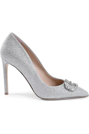 DEE OCLEPPO Pumps, female, , Size: 9 US Glitter Pump with Logo