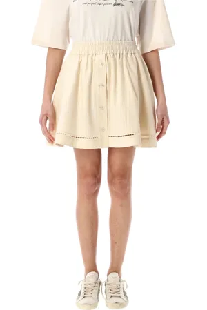 Golden Goose Short Skirts, female, , Size: 2XS Buttoned Mini Skirt