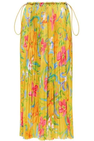 Balenciaga Maxi Skirts, female, , Size: L Floral Printed Midirock Maxi Skirt