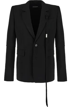 ANN DEMEULEMEESTER Blazers, male, , Size: XL Long sleeved suit jacket
