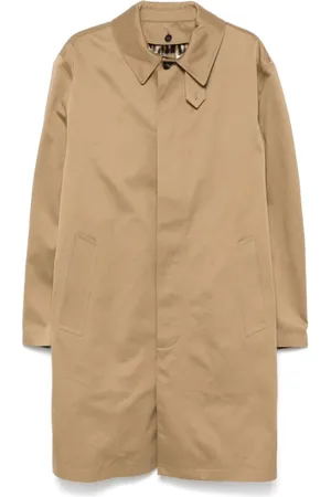 Saint Laurent Parkas, male, , Size: L Cotton Gabardine Parka