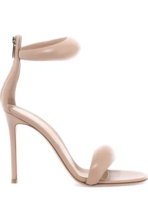 Gianvito Rossi High Heel Sandals, female, , Size: 9 US Chic Bijoux Sandals with Zip Closure