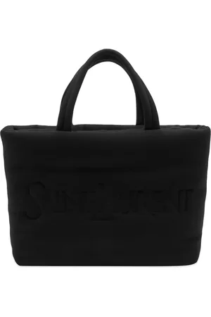 Saint Laurent Tote Bags, male, , Size: ONE SIZE Cotton Tote Bag