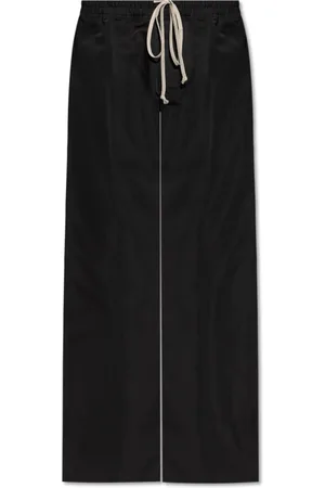 Rick Owens Straight Trousers, male, , Size: L Dietrich Drawstring Pants