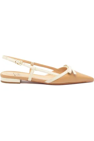 ROBERTO FESTA Ballerinas, female, , Size: 7 1/2 US Aris Nude BCO Slingback Ballerinas