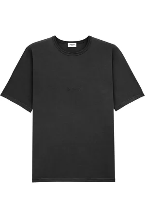 Saint Laurent T-Shirts, male, , Size: M Crewneck T-shirt