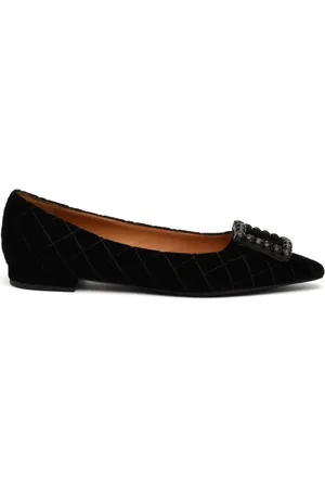 ROBERTO FESTA Ballerinas, female, , Size: 6 US Velvet Ballerina Shoes
