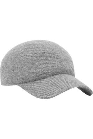 Saint Laurent Caps, male, , Size: 59 CM Cashmere Knitted Baseball Cap