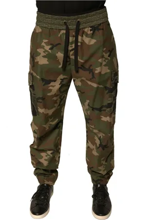Dolce & Gabbana Sweatpants, male, , Size: L Camouflage Cargo Jogger Pants