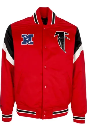 Mitchell & Ness Bomber Jackets, male, , Size: M Atlanta Falcons Bomber Jacket NFL Team Colors