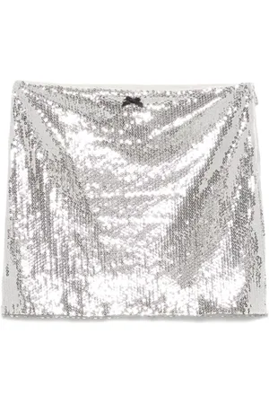 ROTATE Short Skirts, female, , Size: XS Sequin Mini Skirt