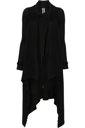 Rick Owens Cardigans, female, , Size: M Ribbed Knit Sweater
