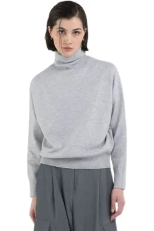 Replay Turtlenecks, female, , Size: S Oversized Turtleneck Sweater