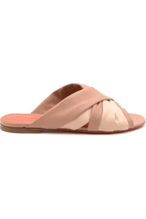 santoni Flat Sandals, female, , Size: 6 US Stylish Flat Sandals