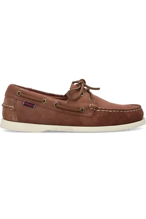 SEBAGO Sailor Shoes, male, , Size: 10 1/2 US Docksides Portland Nubuck Loafers