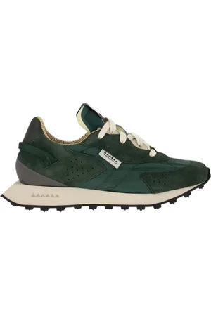 RUN OF Sneakers, male, , Size: 9 US Suede Andylon Trainers