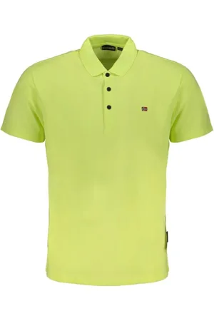 Napapijri Polo Shirts, male, , Size: S Cotton Polo Shirt with Logo