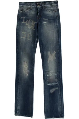 Roberto Cavalli Straight Jeans, female, , Size: W26 Elegant Flare Fit Denim Jeans