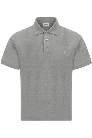 Saint Laurent Polo Shirts, male, , Size: M Cassandre Polo Shirt