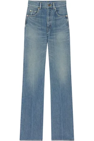 Saint Laurent Wide Jeans, female, , Size: W28 70`s Jeans