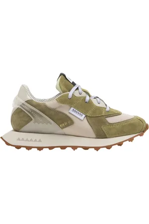 RUN OF Sneakers, female, , Size: 6 US Split Leather Sneakers