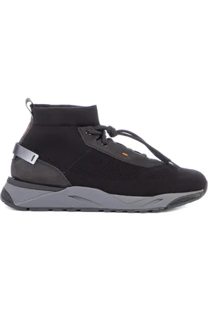 santoni Sneakers, male, , Size: 8 1/2 US Sock Running Sneakers