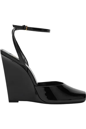 Saint Laurent Wedges, female, , Size: 6 US Sandalo Basso Orhand Wedges