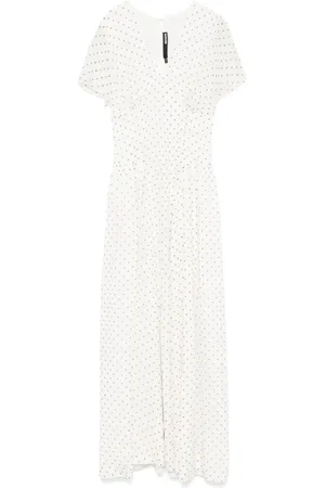 ROTATE Maxi Dresses, female, , Size: L Maxi V-Neck Dress