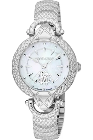 Roberto Cavalli Watches, female, , Size: ONE SIZE Analog Watch with Stainless Strap