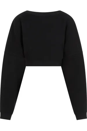 Saint Laurent Sweatshirts, female, , Size: M Cotton Sweatshirt