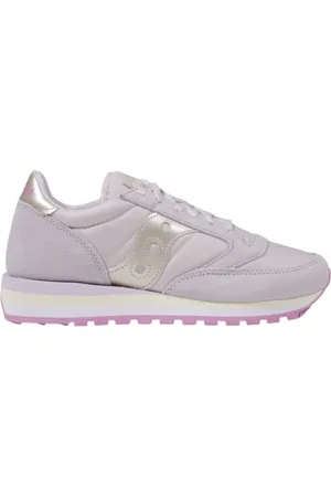 Saucony Sneakers, female, , Size: 8 1/2 US Leather Lace-Up Sneakers