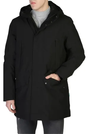 save the duck Winter Jackets, male, , Size: XL Polyester Bomber Jacket with Automatic Buttons