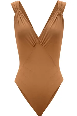 Saint Laurent Body, female, , Size: M Crossed Bodysuit