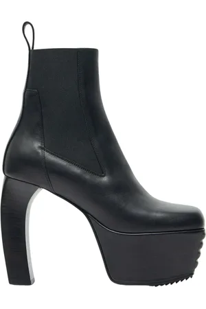 Rick Owens Heeled Boots, female, , Size: 7 US Banana Heeled Boots